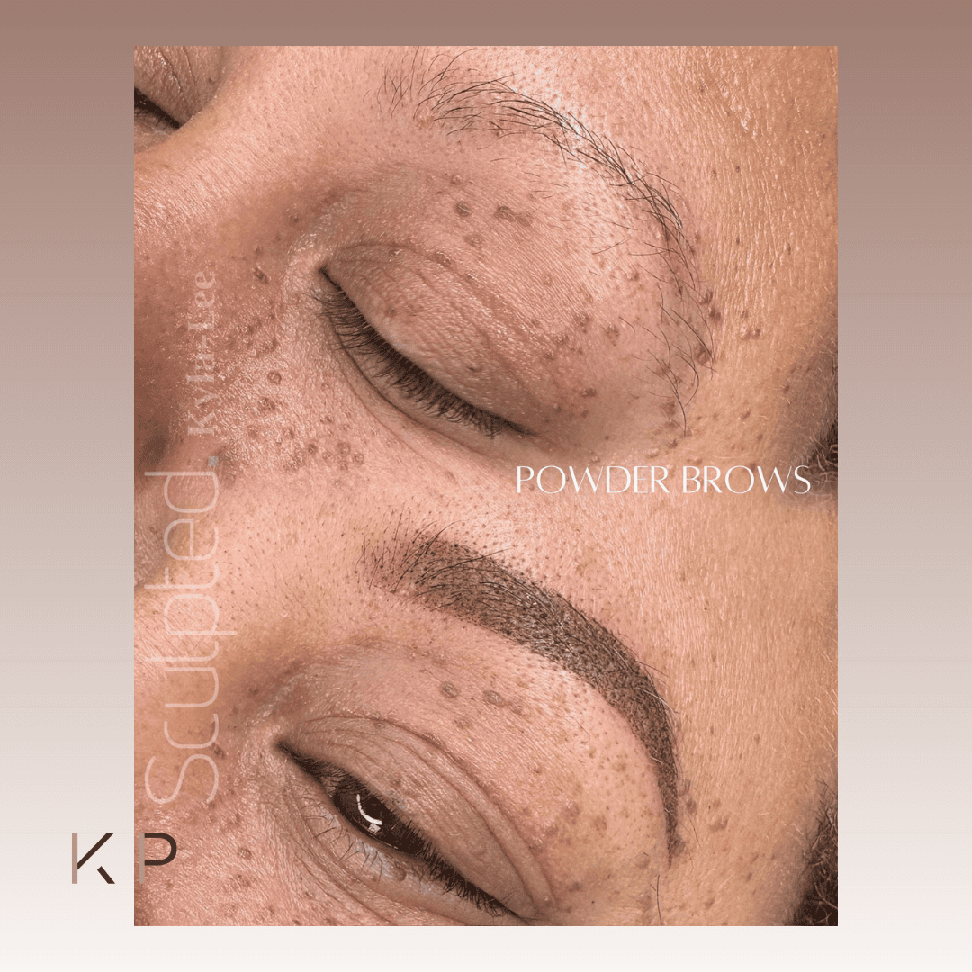 Before and after Lip Blush showing soft, healed lips with natural pink tone and even color at Kyla Paris Aesthetics.