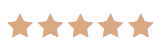 Five-star customer review rating representing client satisfaction