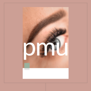 Permanent makeup services including brows, eyeliner, and lip blush
